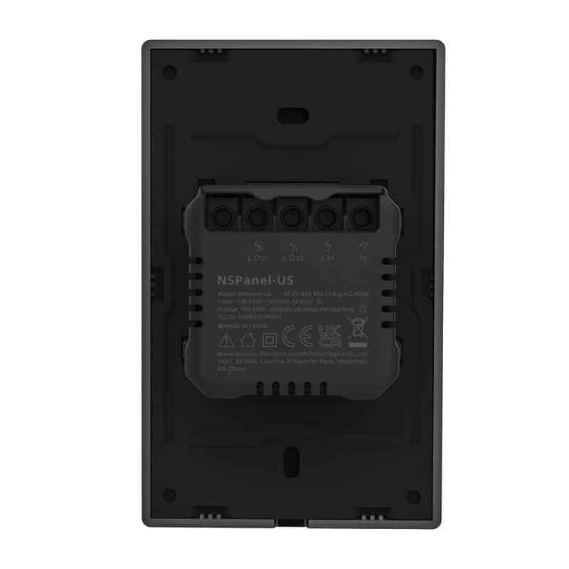 Έξυπνος πίνακας ελέγχου WiFi SONOFF NSPanel (μαύρο, 120mm) 7