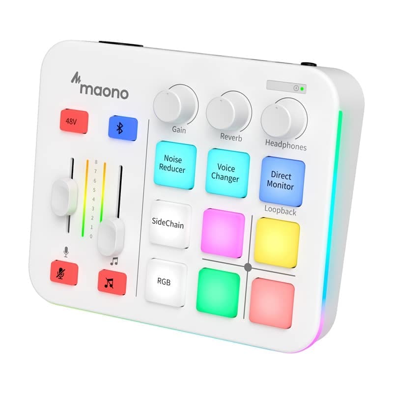 Κάρτα ήχου Maono G1 Neo (λευκό) 2