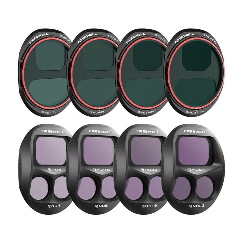Σετ φίλτρων FREEWELL για DJI Mavic 4 Pro All Day (8 τεμάχια)