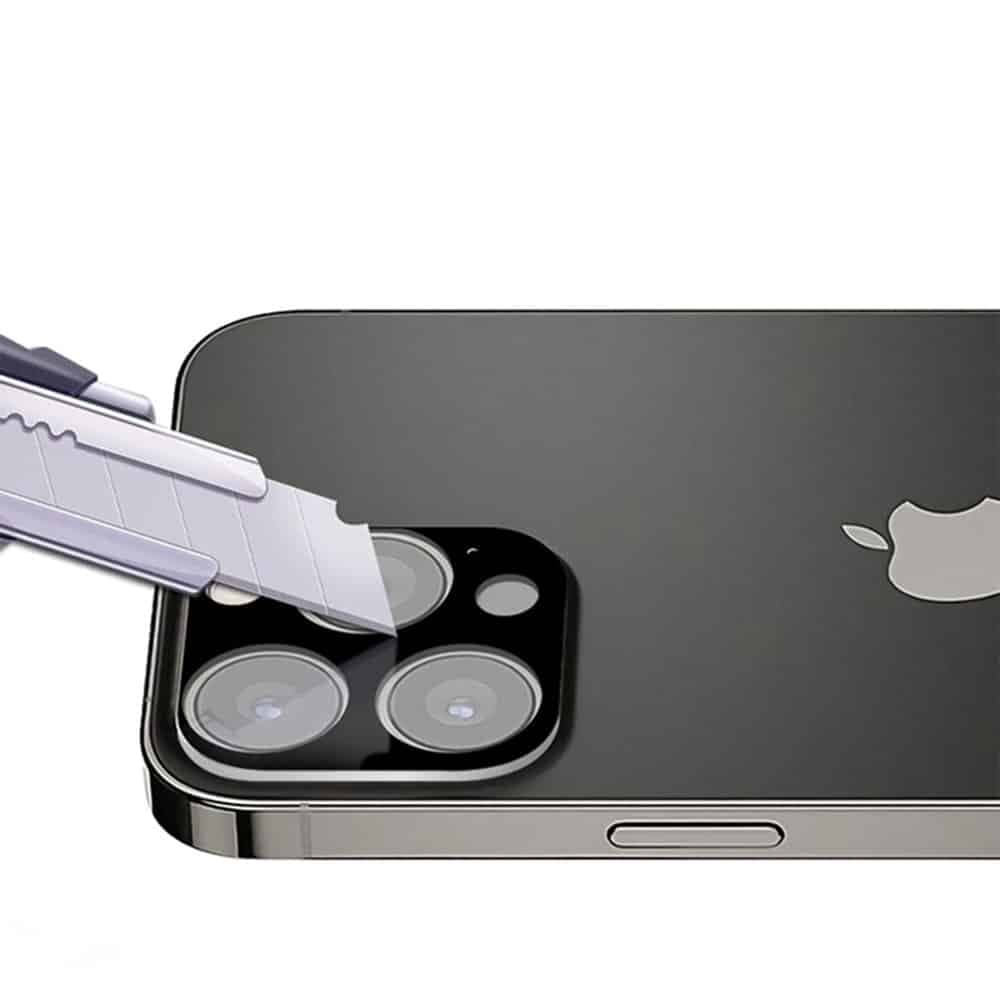 Techsuit - Πλήρες Γυαλί Κάμερας - iPhone 13 Pro / 13 Pro Max - Μαύρο 2