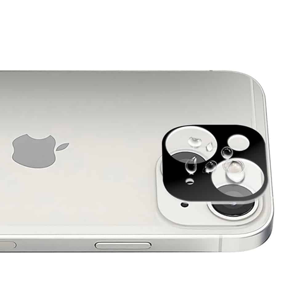 Techsuit - Πλήρες Γυαλί Κάμερας - iPhone 13 / 13 Mini - Μαύρο 2