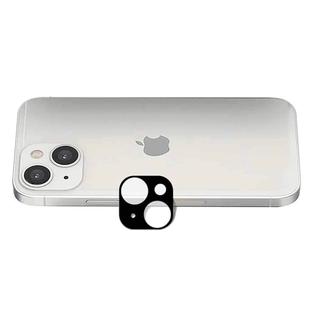 Techsuit - Πλήρες Γυαλί Κάμερας - iPhone 13 / 13 Mini - Μαύρο 4