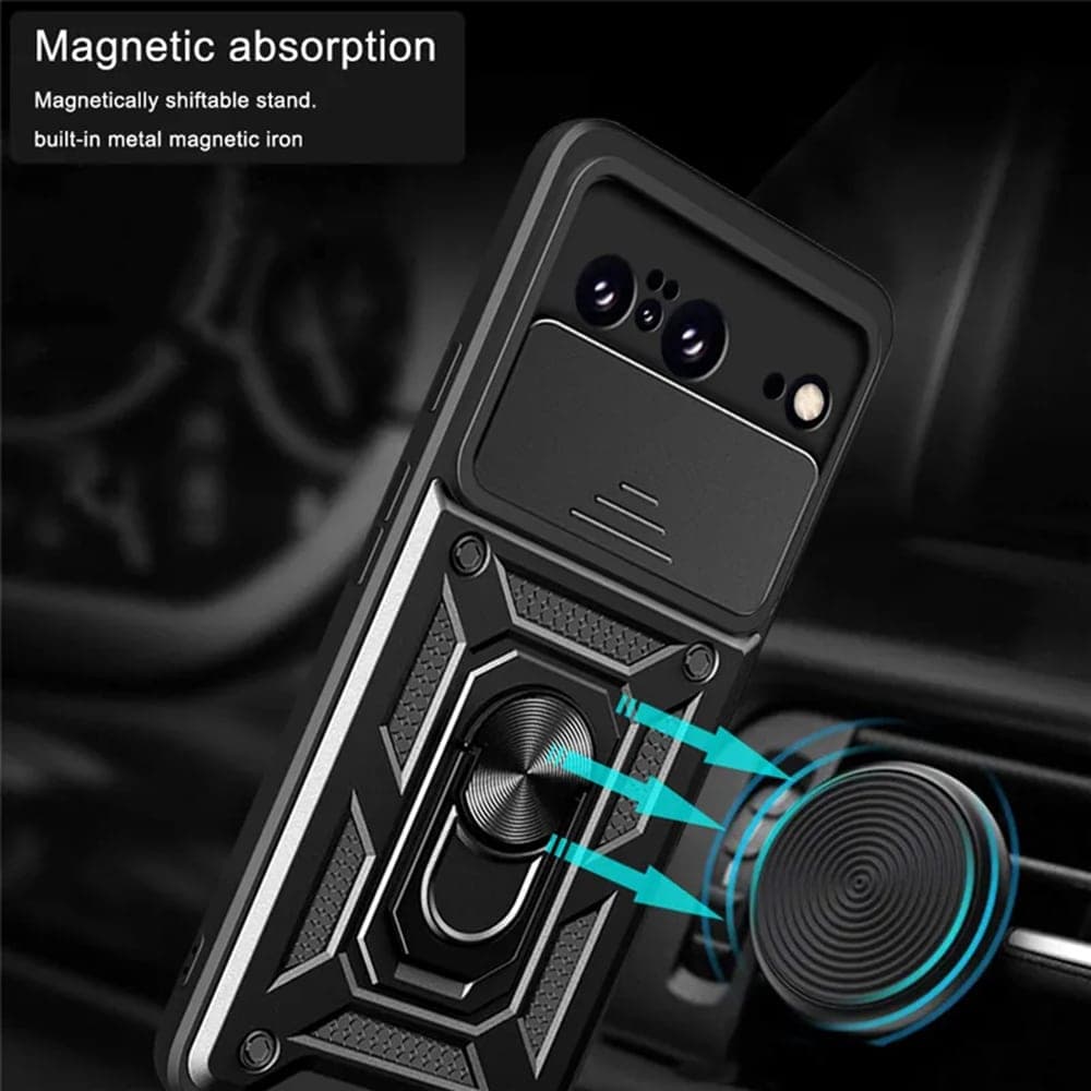 Techsuit CamShield Series - θήκη για Google Pixel 8a - Μαύρο 4