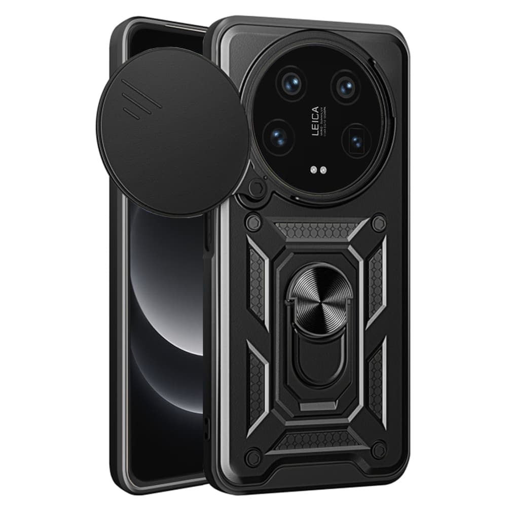 Techsuit CamShield Series - θήκη για Xiaomi 14 Ultra - Μαύρο