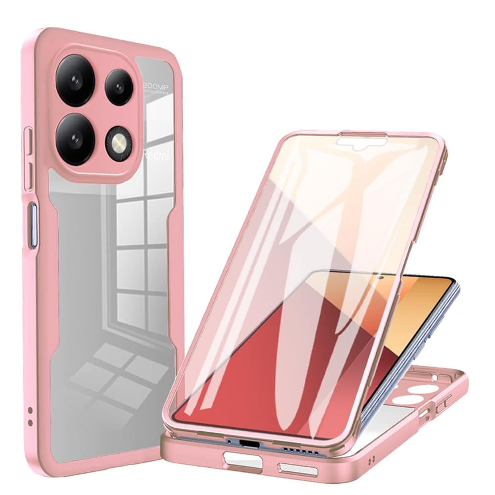 Techsuit ColorVerse 360 - θήκη για Xiaomi Redmi Note 13 Pro / Poco M6 - Διάφανο
