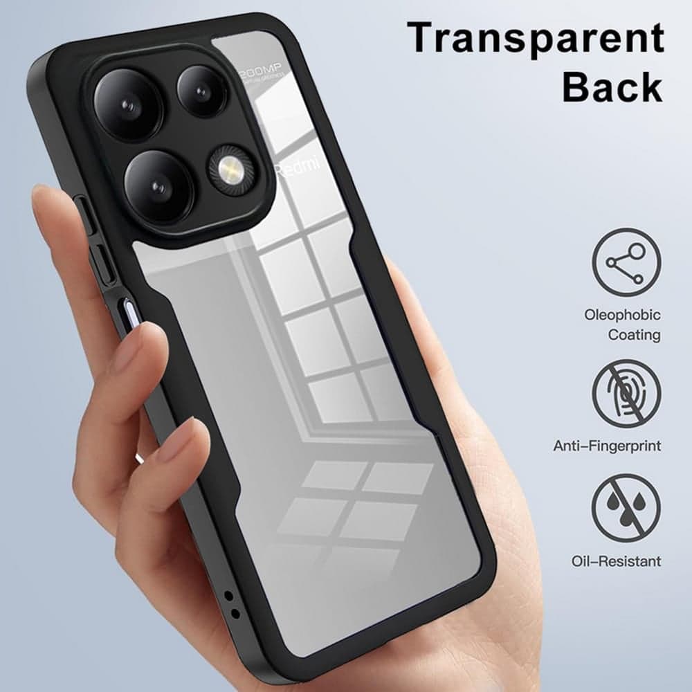 Techsuit ColorVerse 360 Series - θήκη για Xiaomi Redmi Note 13 Pro / Poco M6 - Μαύρο 5