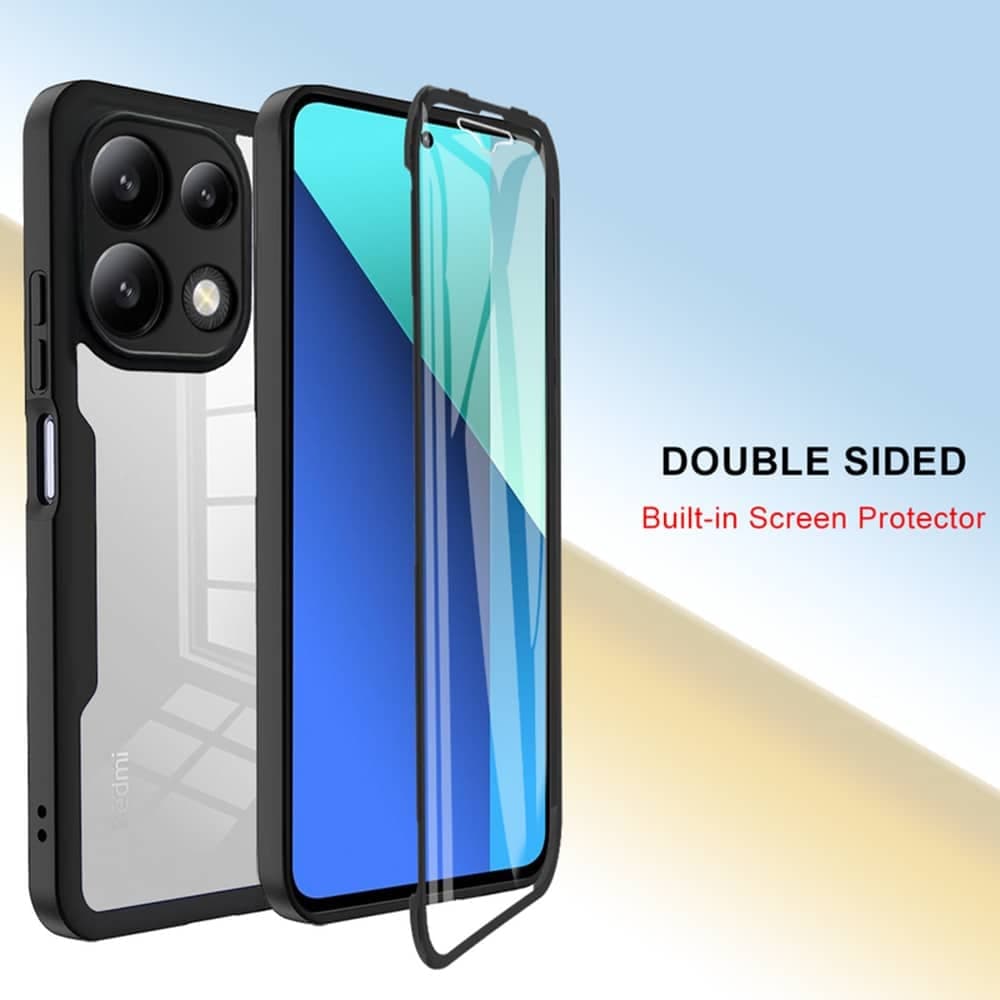 Techsuit ColorVerse 360 Series - θήκη για Xiaomi Redmi Note 13 Pro / Poco M6 - Μαύρο 6