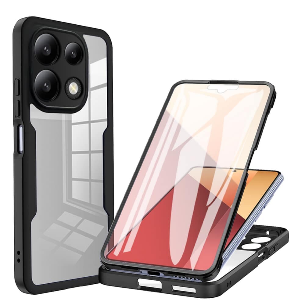 Techsuit ColorVerse 360 - θήκη για Xiaomi Redmi Note 13 4G - Διάφανο