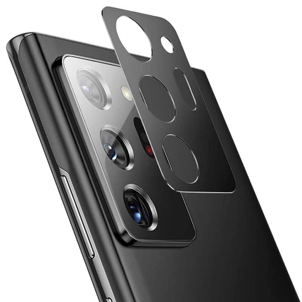 Techsuit - Πλήρες Γυαλί Κάμερας - Samsung Galaxy Note 20 Ultra / Note 20 Ultra 5G - Μαύρο 2