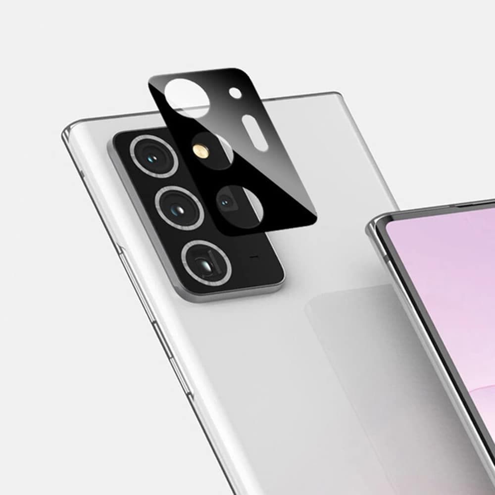 Techsuit - Πλήρες Γυαλί Κάμερας - Samsung Galaxy Note 20 Ultra / Note 20 Ultra 5G - Μαύρο 3
