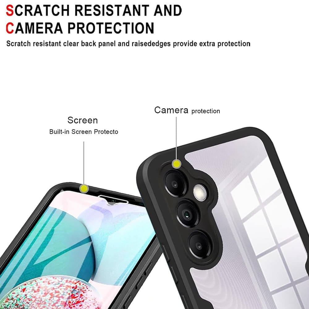 Techsuit ColorVerse 360 Series - θήκη για Samsung Galaxy A14 / 5G - Διάφανο 5