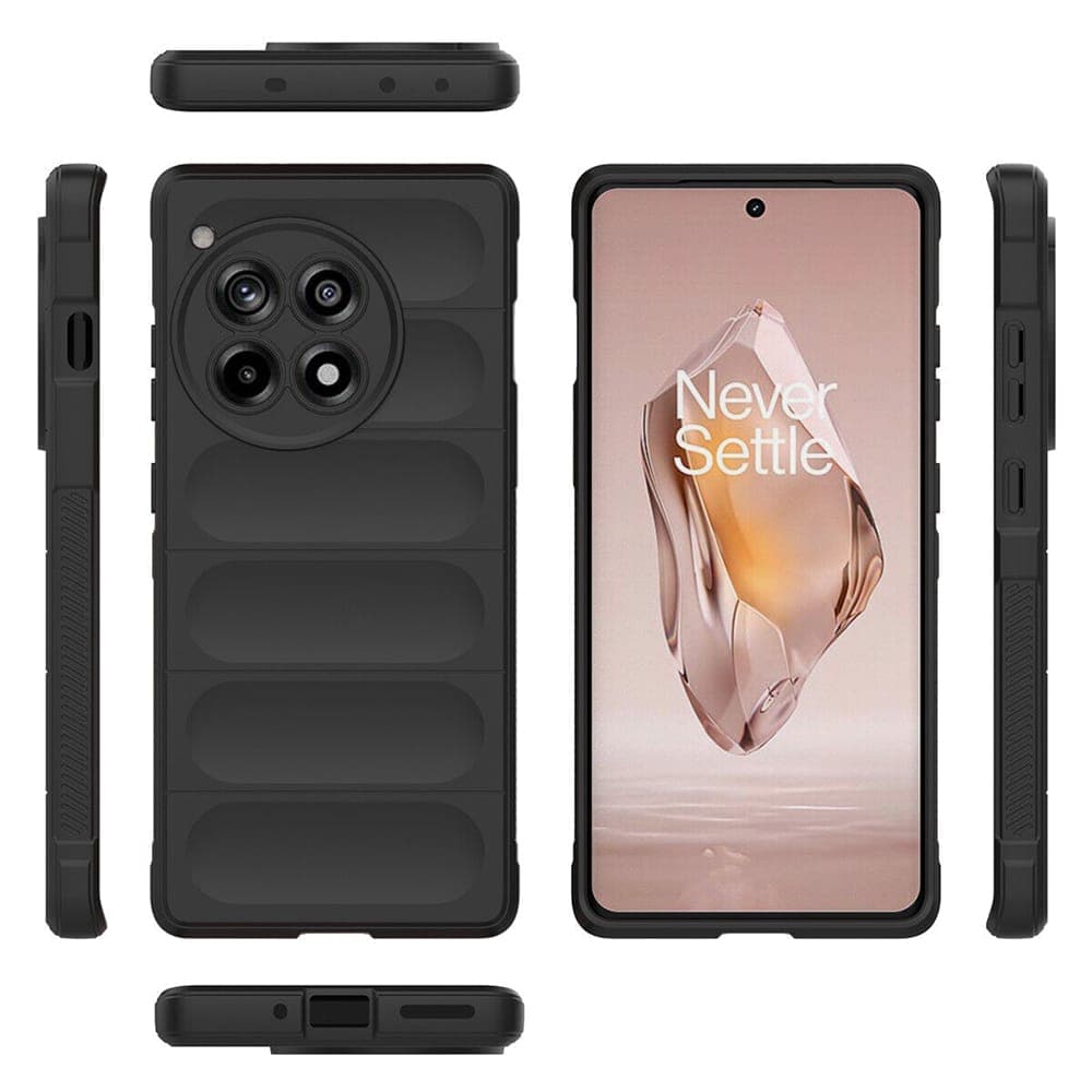 Techsuit Magic Shield - θήκη για Oneplus 12R - Μαύρο 2