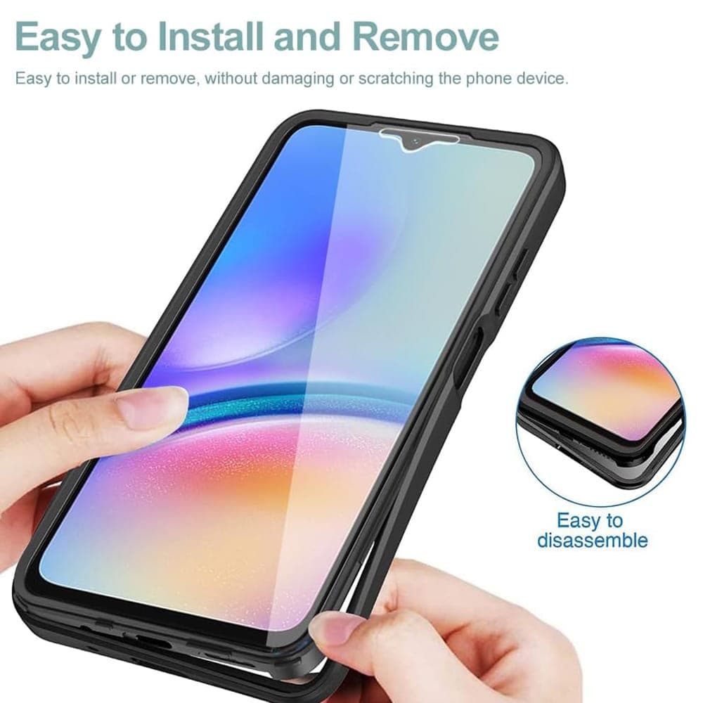 Techsuit ColorVerse 360 Series - θήκη για Samsung Galaxy A05 - Μαύρο 3