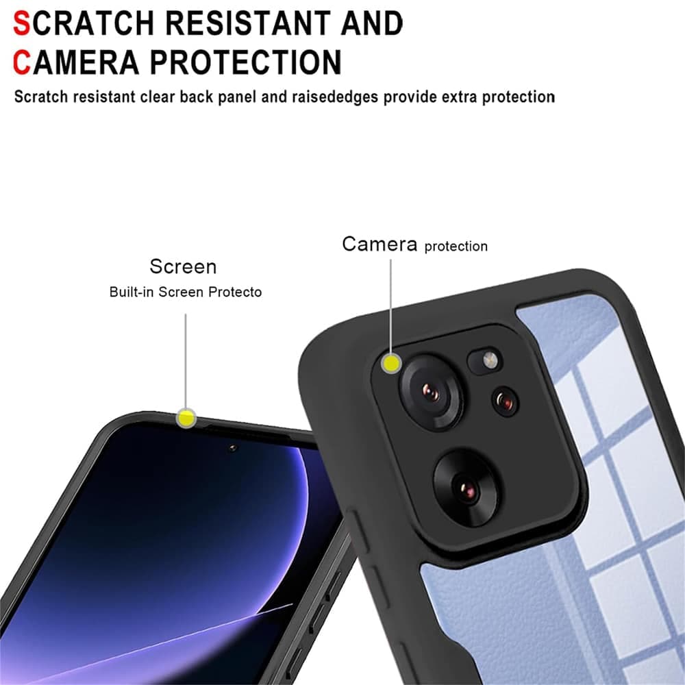 Techsuit ColorVerse 360 Series - θήκη για Xiaomi 13T / Pro - Διάφανο 3