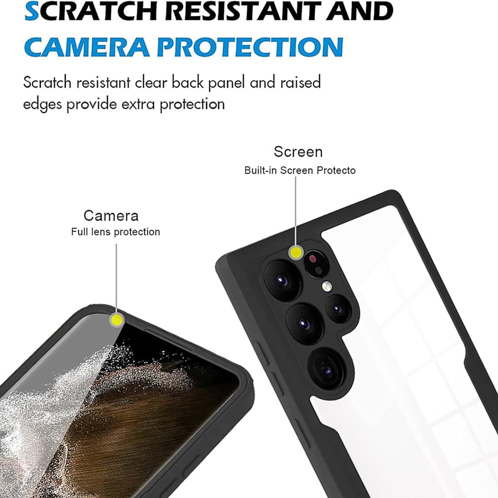 Techsuit ColorVerse 360 Series - θήκη για Samsung Galaxy S22 Ultra 5G - Μωβ 4