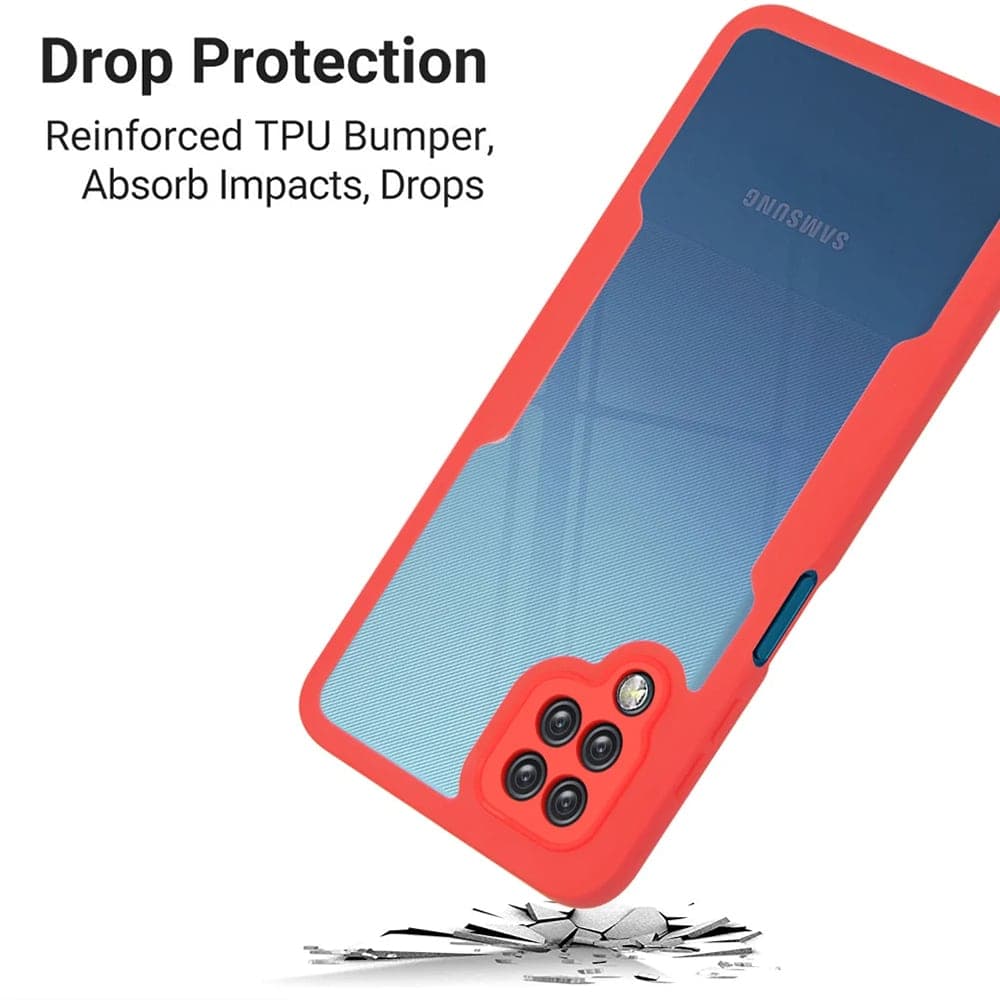Techsuit ColorVerse 360 - θήκη για Samsung Galaxy A12 - Διάφανο 2