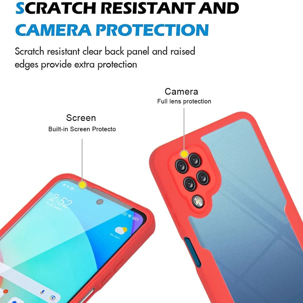 Techsuit ColorVerse 360 - θήκη για Samsung Galaxy A12 - Διάφανο 5