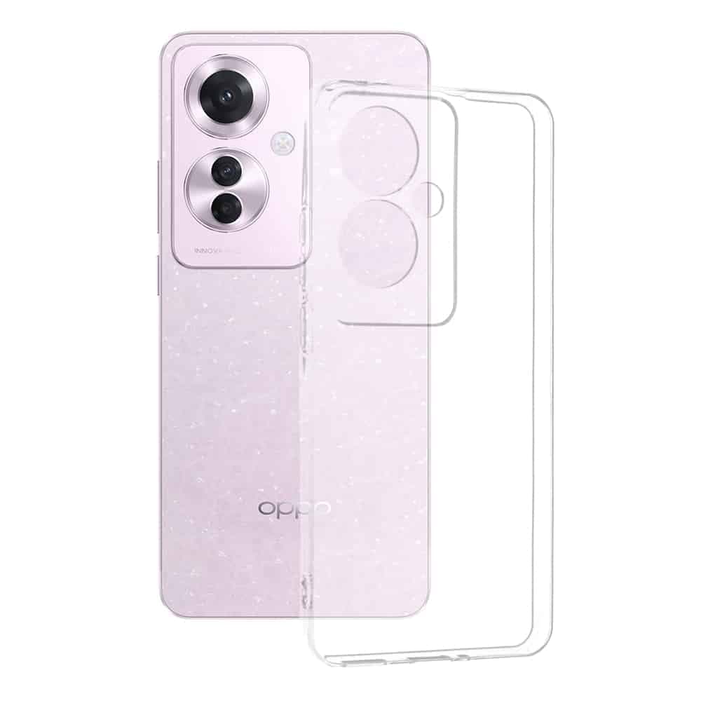 Techsuit Clear Silicone - Oppo Reno11 F - Διάφανο