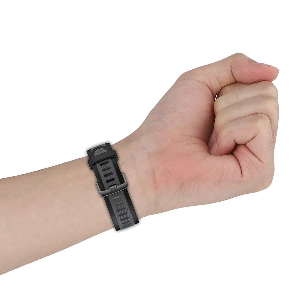 Techsuit - Watchband 20mm (W053) - Samsung Galaxy Watch 4/5/Active 2, Huawei Watch GT 3 (42mm)/GT 3 Pro (43mm) - White 6