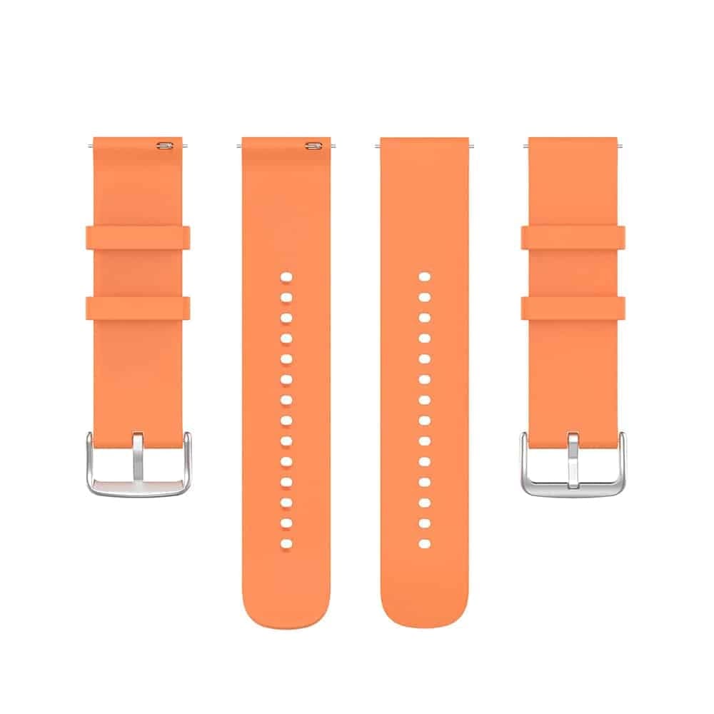 Techsuit - Watchband 22mm (W001) - Samsung Galaxy Watch (46mm)/Watch 3/Gear S3, Huawei Watch GT/GT 2/GT 3 (46mm) - Orange 3