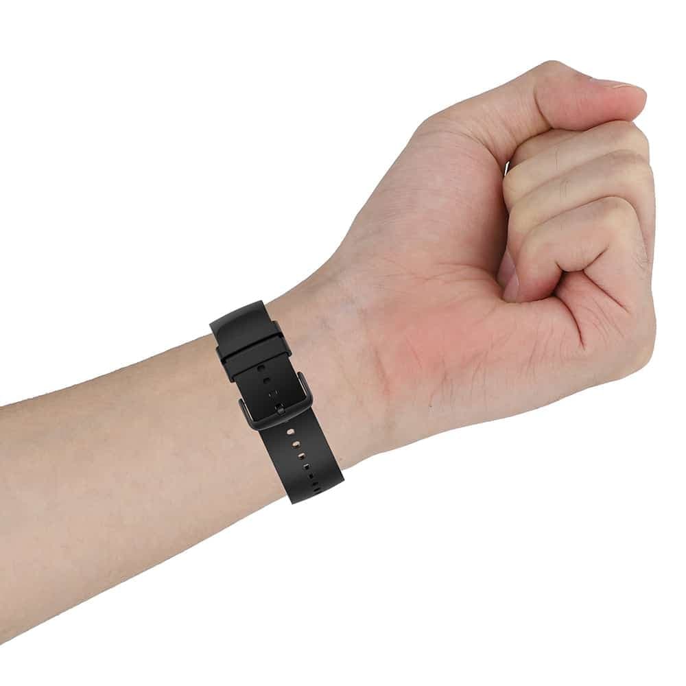 Techsuit - Watchband 20mm (W001) - Samsung Galaxy Watch 4/5/Active 2, Huawei Watch GT 3 (42mm)/GT 3 Pro (43mm) - Gray 4