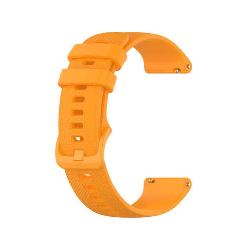 Techsuit - Watchband 22mm (W006) - Samsung Galaxy Watch (46mm)/Watch 3/Gear S3, Huawei Watch GT/GT 2/GT 3 (46mm) - Orange