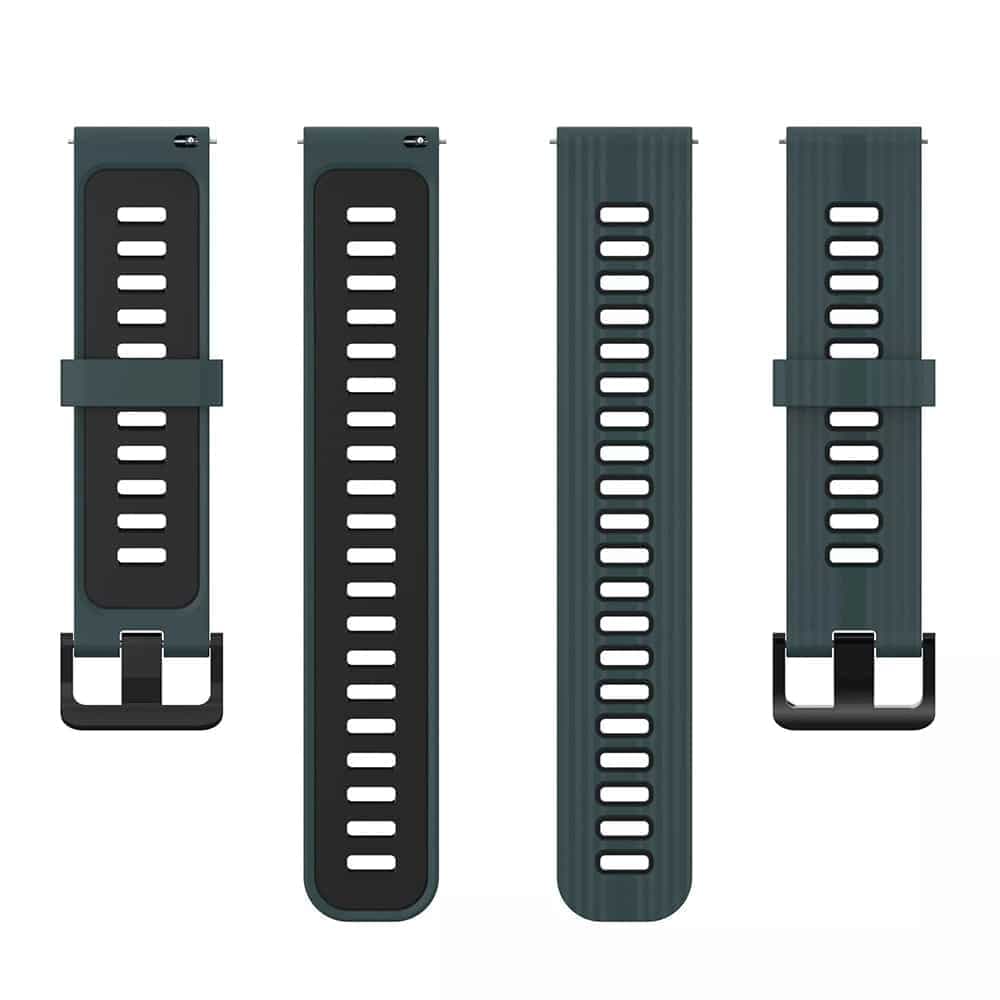 Techsuit Watchband 22mm (W002) - θήκη για Huawei Watch GT 2 (46mm) / Pro 3 Xiaomi S1 - Πράσινο 3