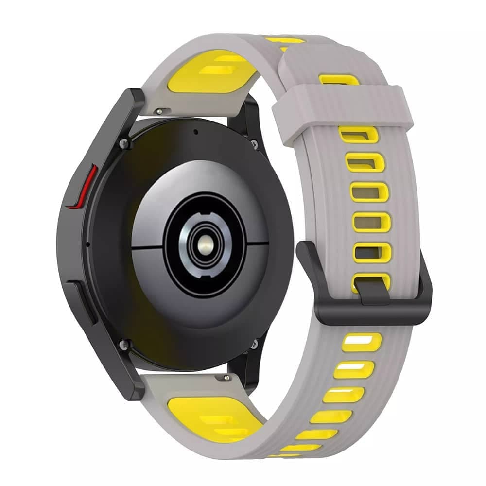 Techsuit - Watchband 22mm (W002) - Huawei Watch GT 2 (46mm)/GT 2 Pro/GT 3 Pro (46mm)/Ultimate, Xiaomi Watch S1 - Gray 2