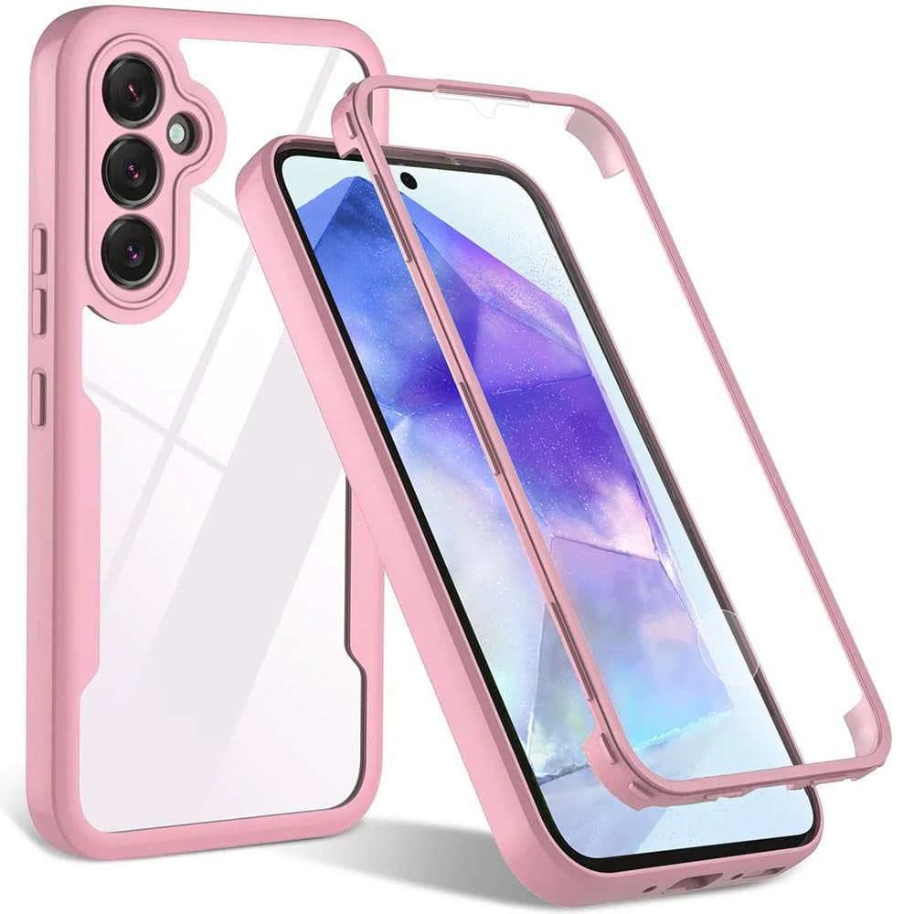 Techsuit ColorVerse 360 Series - θήκη για Samsung Galaxy A54 - Ροζ