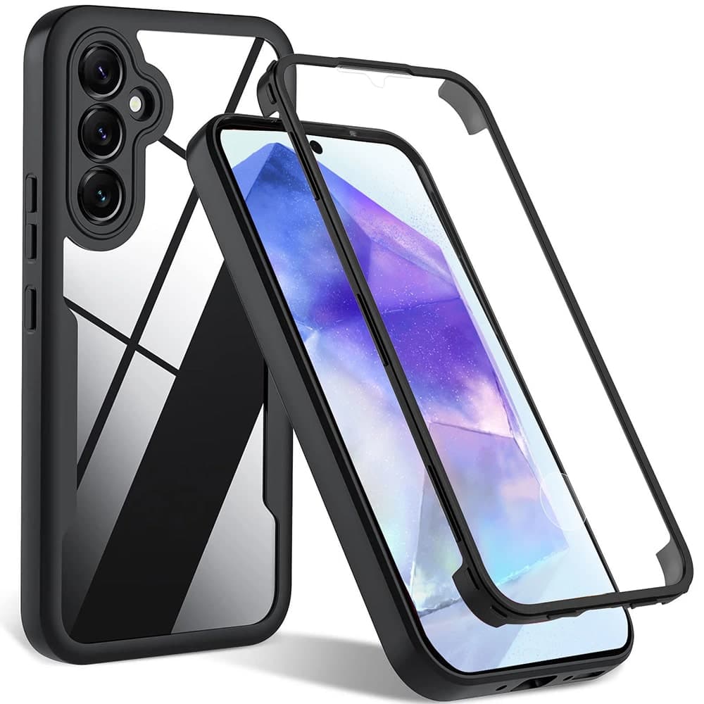 Techsuit ColorVerse 360 Series - θήκη για Samsung Galaxy A54 - Μαύρο