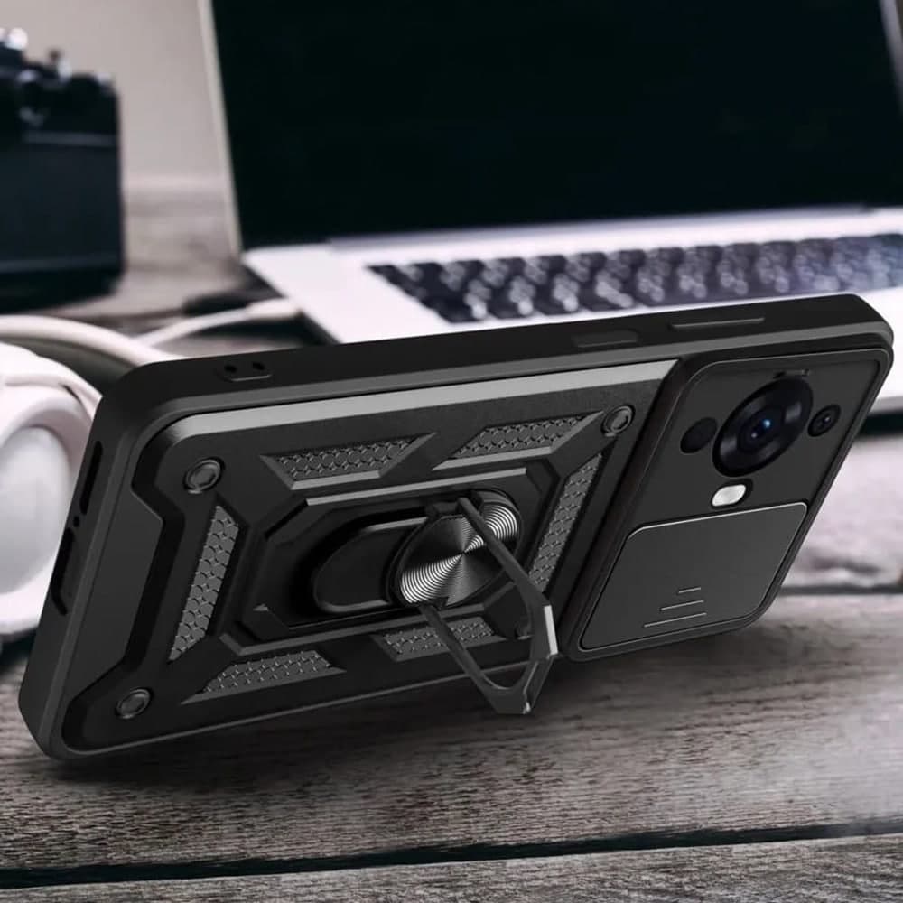 Techsuit CamShield Series - θήκη για Huawei nova 11 / 12s - Μαύρο 4