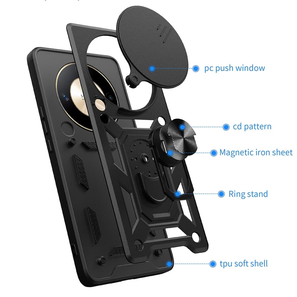 Techsuit CamShield Series - θήκη για Huawei nova 12i - Μαύρο 2