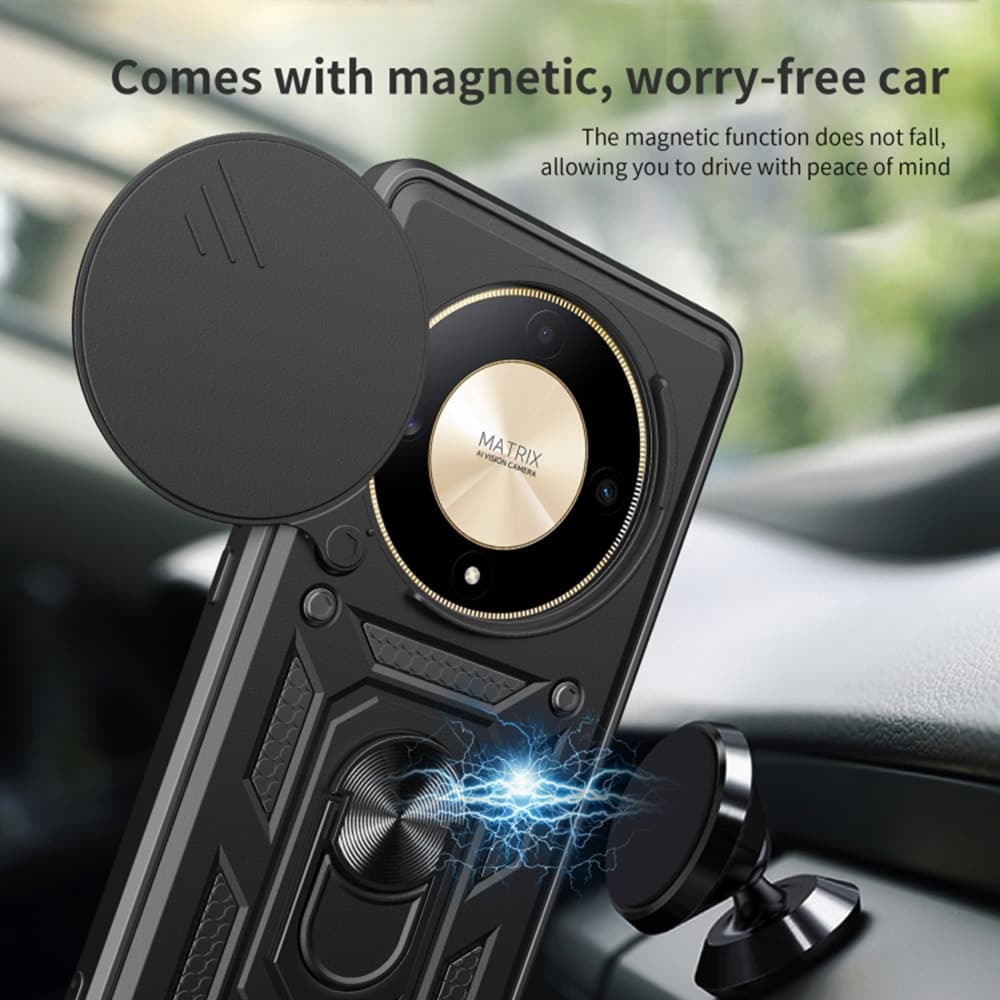 Techsuit CamShield Series - θήκη για Huawei nova 12i - Μαύρο 5