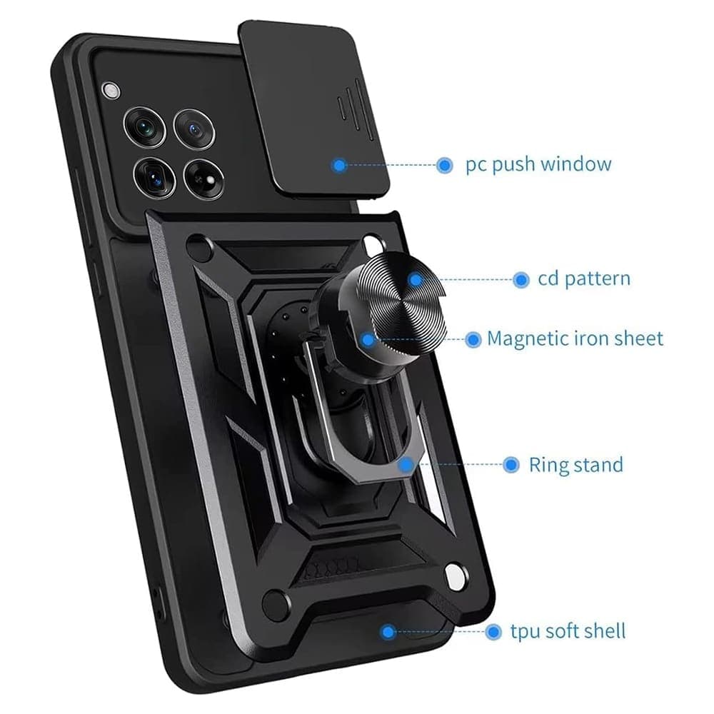 Techsuit CamShield Series - θήκη για Oneplus 12R - Ροζ 3
