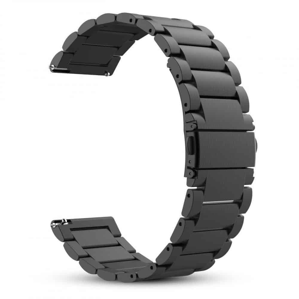Techsuit Watchband 22mm (W010) - θήκη για Xiaomi Watch S1 - Μαύρο