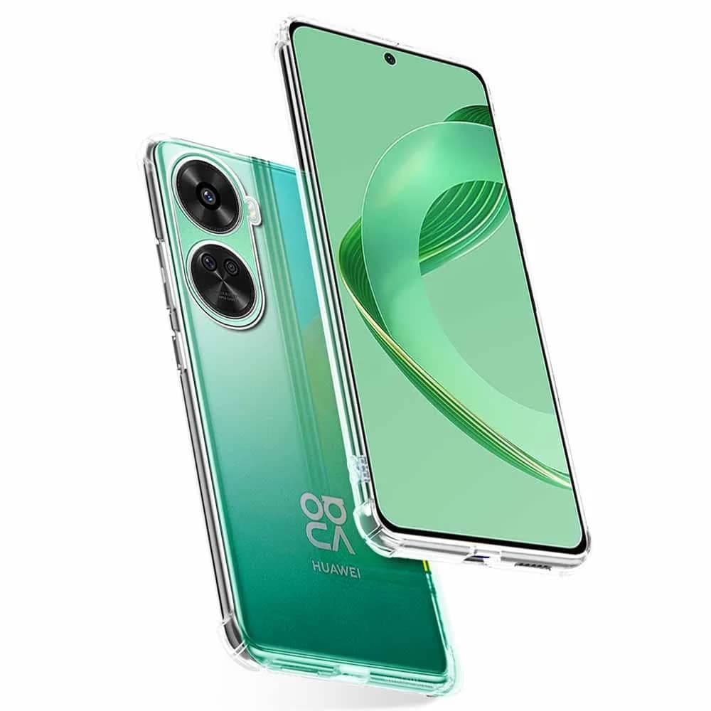 Techsuit Shockproof Clear Silicone - θήκη για Huawei nova 11 SE - Διάφανο 2