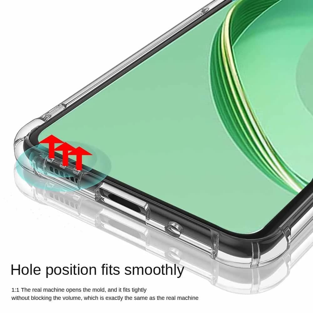Techsuit Shockproof Clear Silicone - θήκη για Huawei nova 11 SE - Διάφανο 5