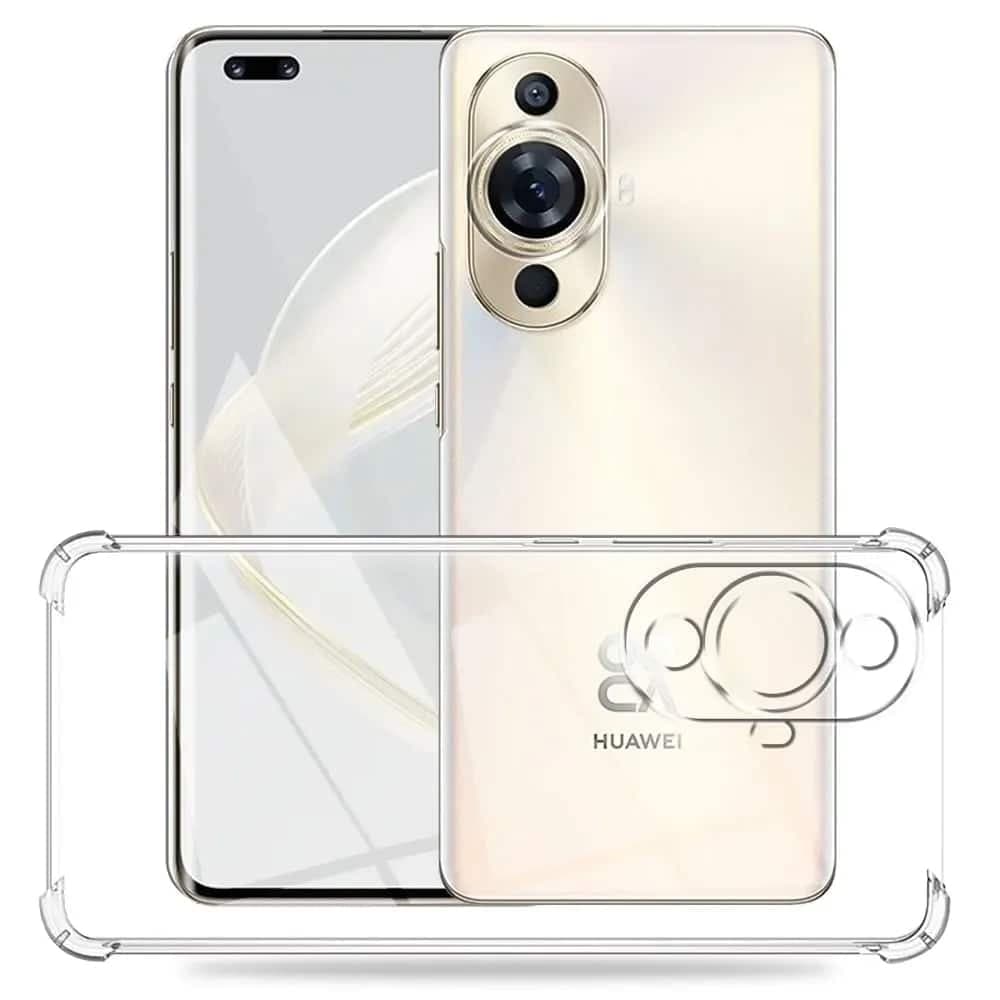 Techsuit Shockproof Clear Silicone - θήκη για Huawei nova 11 - Διάφανο 2