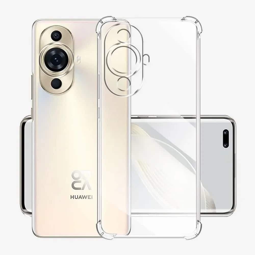 Techsuit Shockproof Clear Silicone - θήκη για Huawei nova 11 - Διάφανο 5