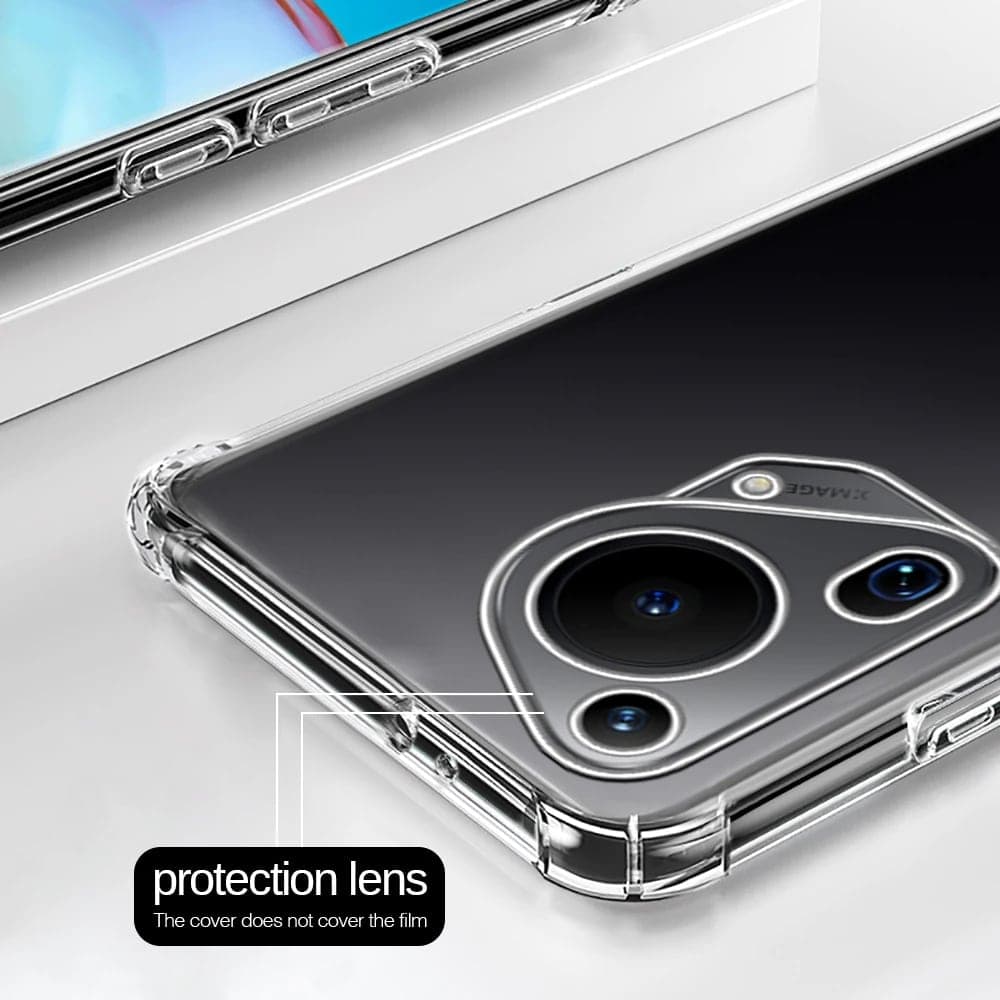 Techsuit Shockproof Clear Silicone - θήκη για Huawei Pura 70 Ultra - Διάφανο 5