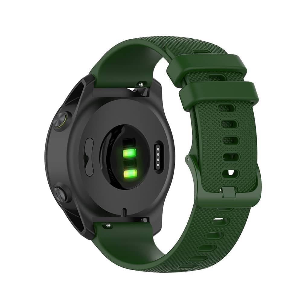 Techsuit - Watchband 20mm (W006) - Samsung Galaxy Watch 4/5/Active 2, Huawei Watch GT 3 (42mm)/GT 3 Pro (43mm) - Green 4