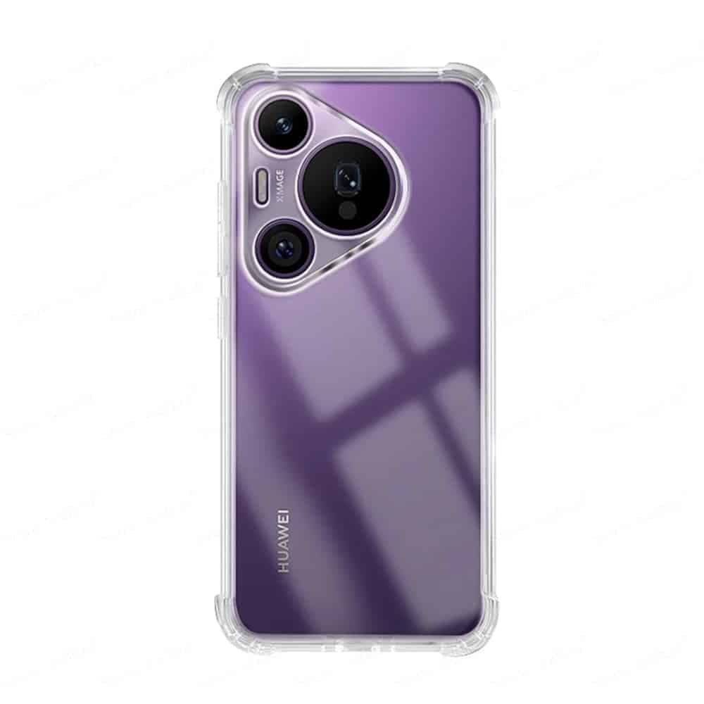 Techsuit Shockproof Clear Silicone - θήκη για Huawei Pura 70 - Διάφανο 2