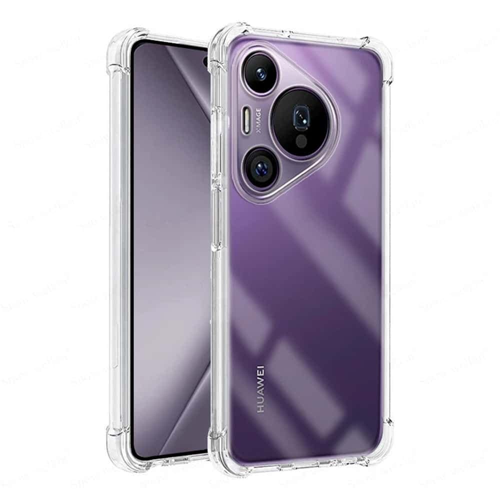 Techsuit Shockproof Clear Silicone - θήκη για Huawei Pura 70 Pro - Διάφανο