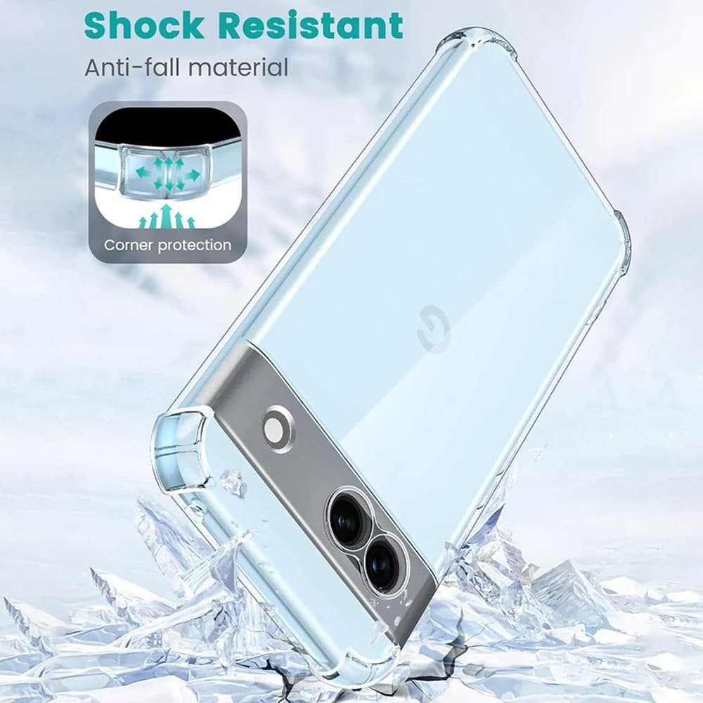 Techsuit Shockproof Clear Silicone - θήκη για Google Pixel 9 Pro - Διάφανο 2