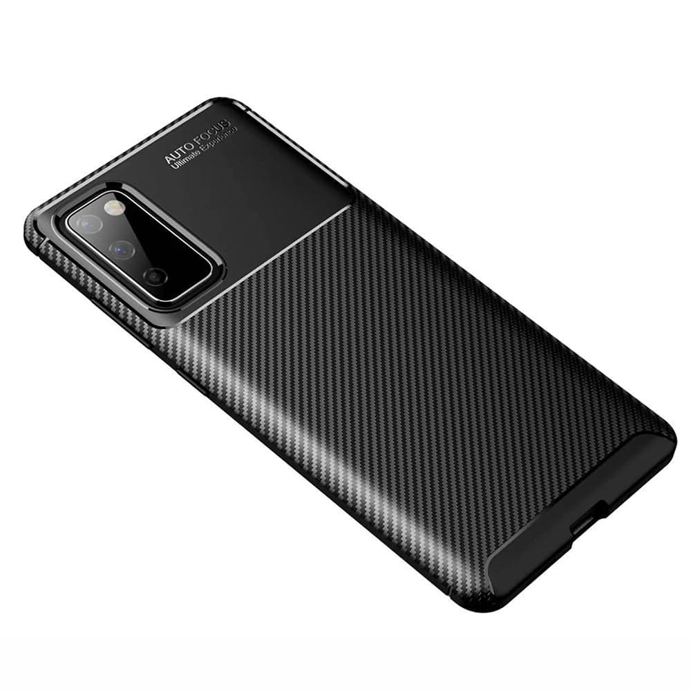 Techsuit CarbonFiber - θήκη για Samsung Galaxy S20 FE - Μαύρο 4