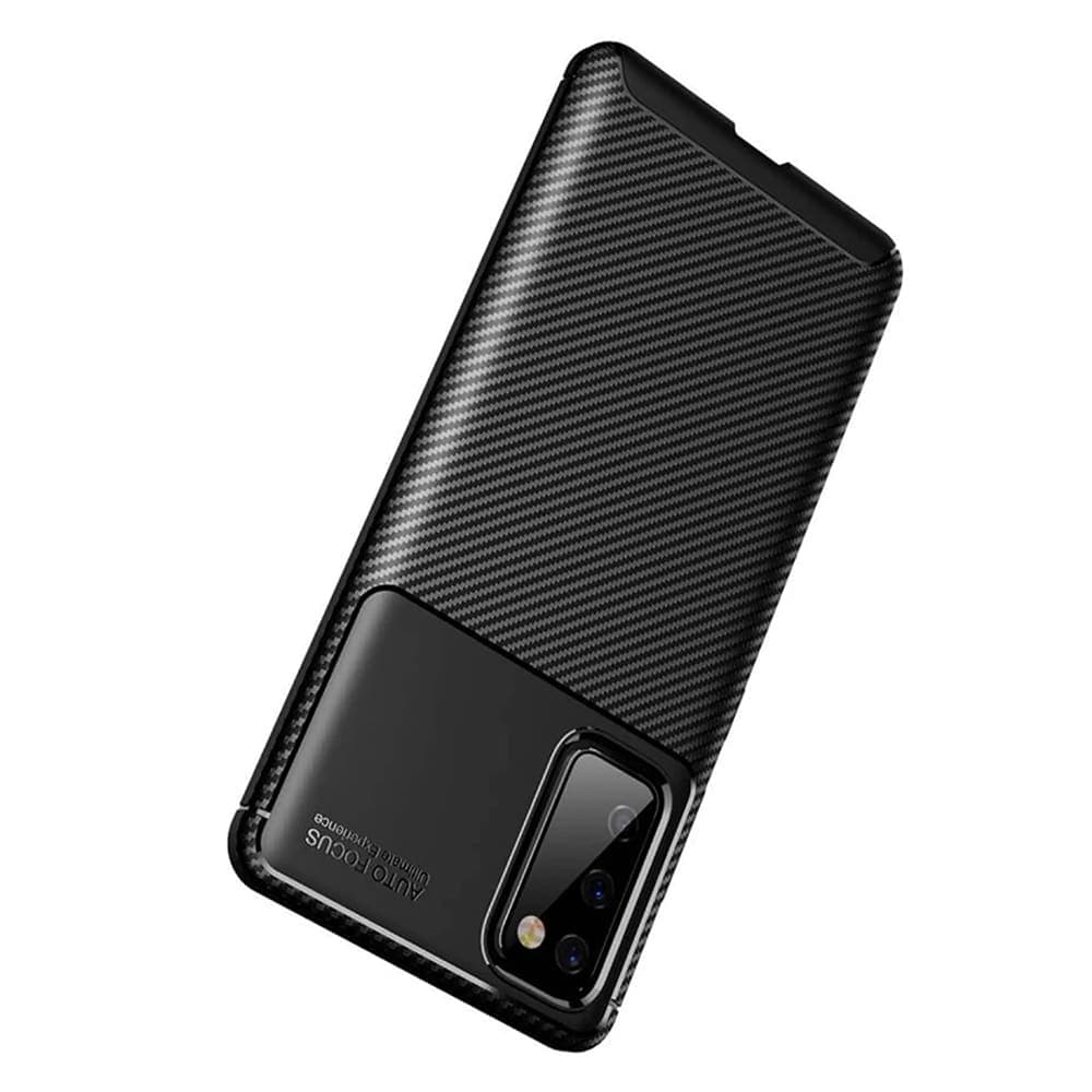 Techsuit CarbonFiber - θήκη για Samsung Galaxy S20 FE - Μαύρο 3