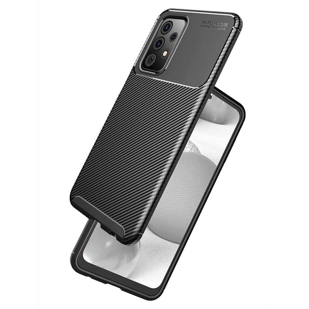 Techsuit CarbonFiber - θήκη για Samsung Galaxy A52 - Μαύρο 2