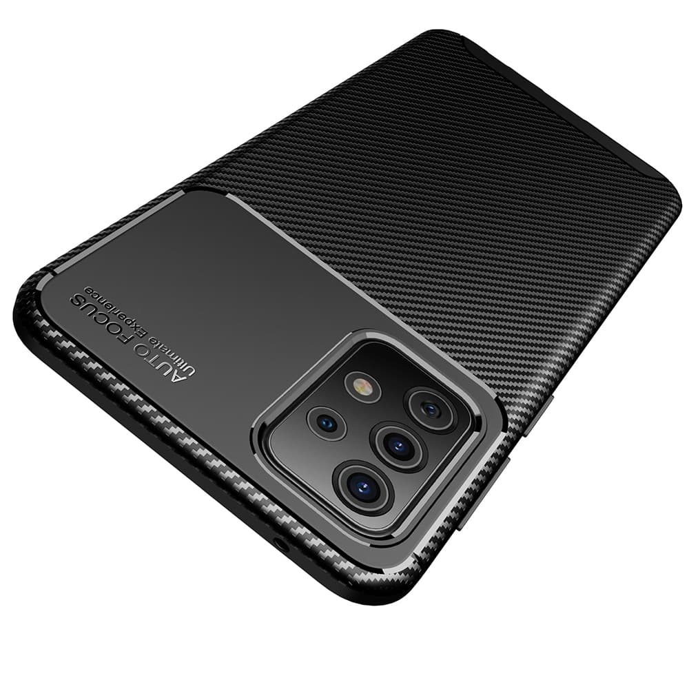Techsuit CarbonFiber - θήκη για Samsung Galaxy A52 - Μαύρο 3
