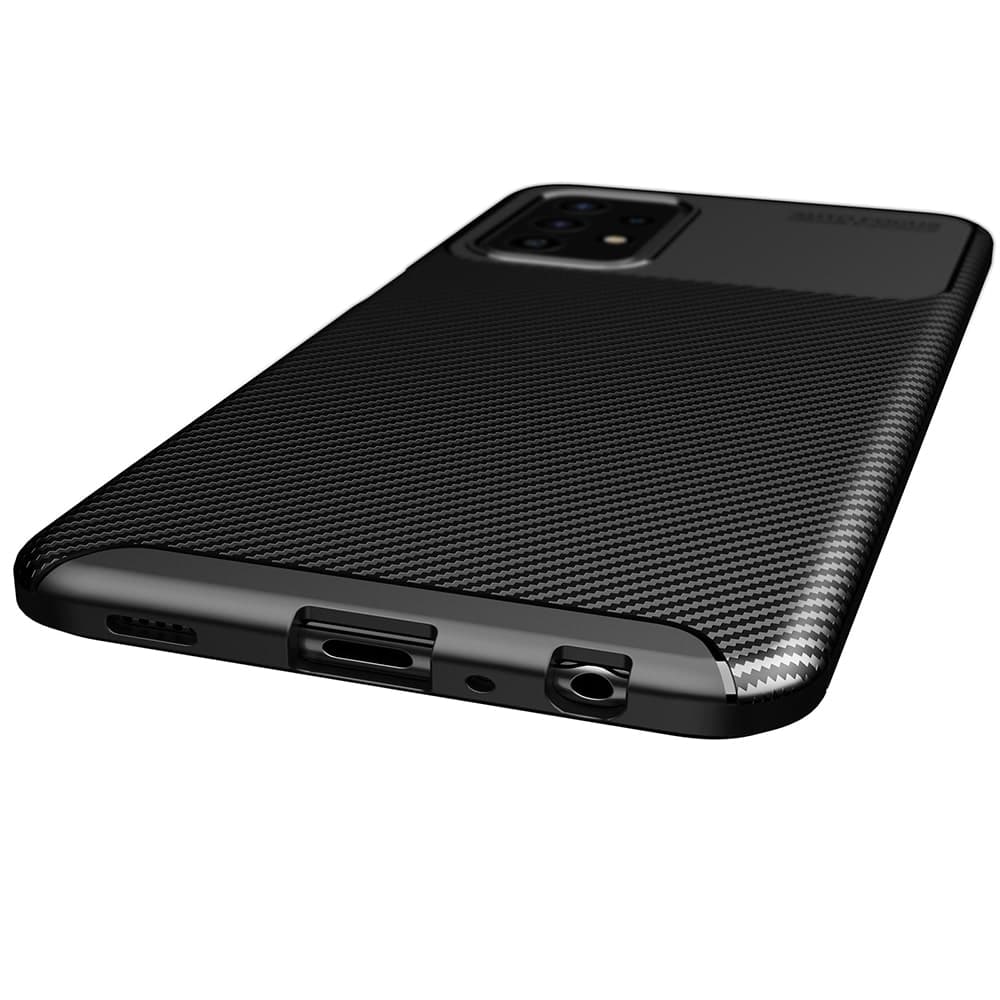 Techsuit CarbonFiber - θήκη για Samsung Galaxy A52 - Μαύρο 6