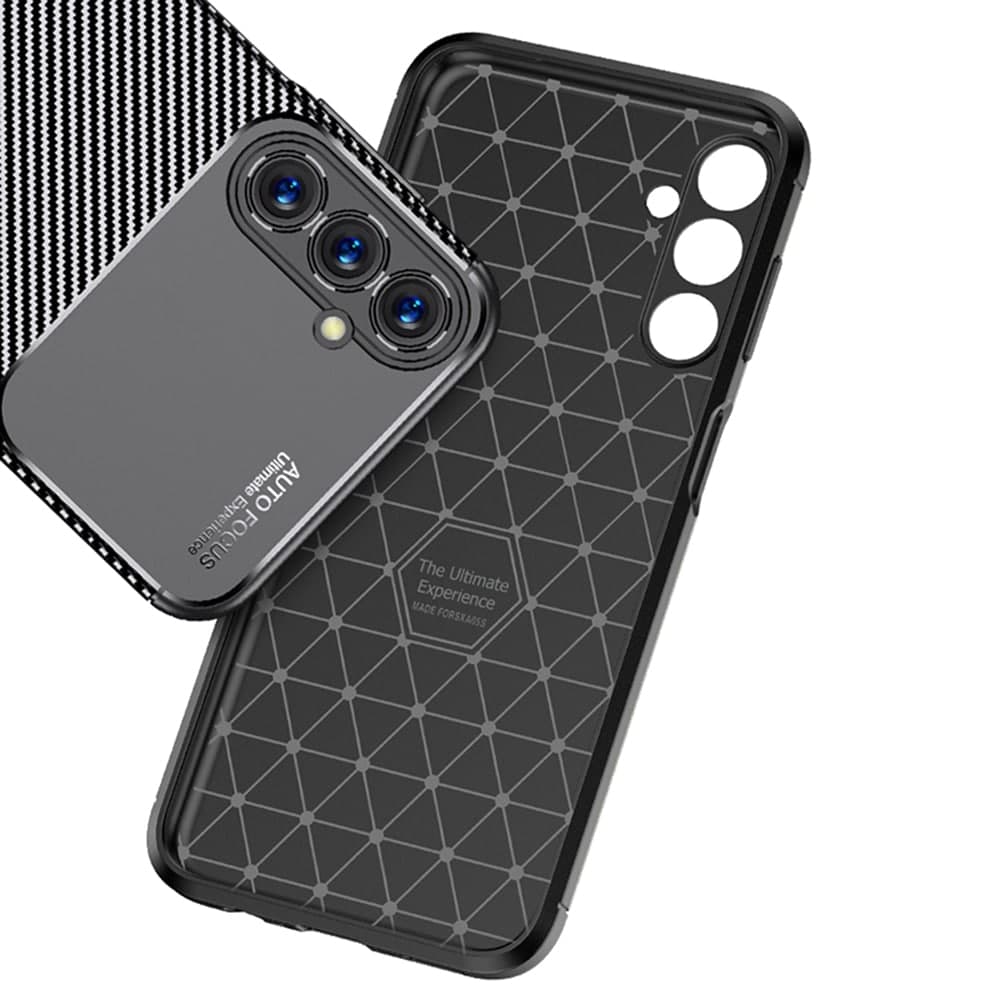 Techsuit CarbonFiber - θήκη για Samsung Galaxy A05s - Μαύρο 4